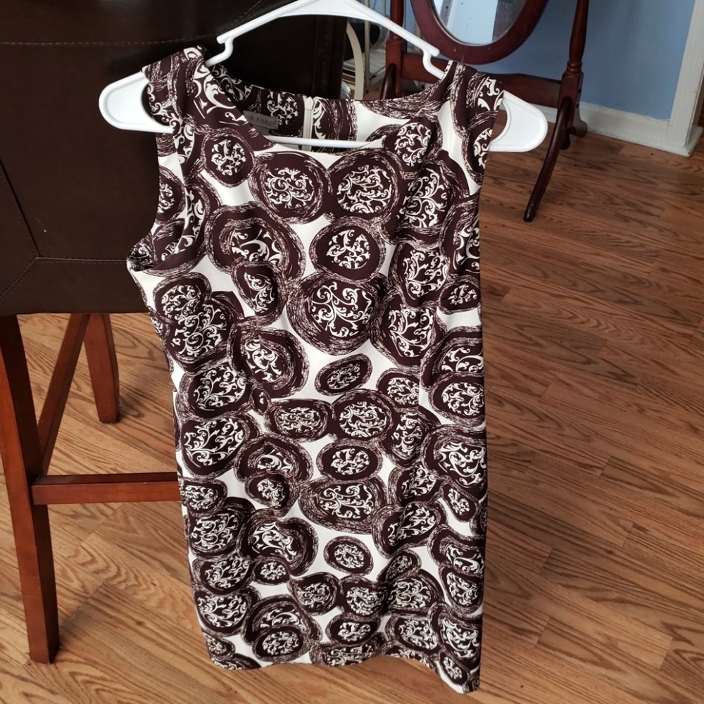 Knee length zip up dress